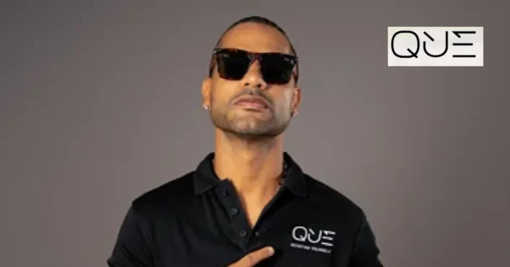 QUE Eyewear Secures Strategic Partnership with Shikhar Dhawan, Indian Cricket Icon