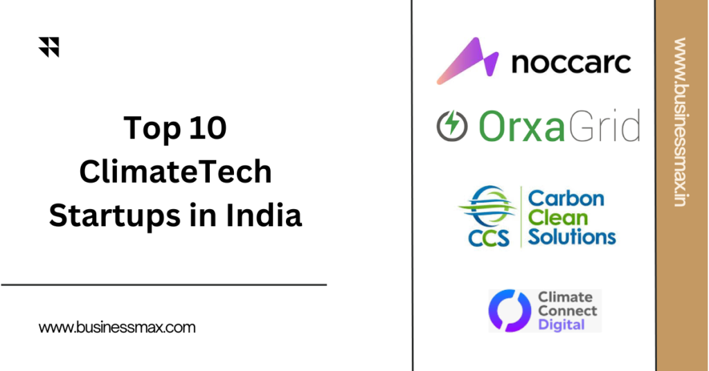 Top 10 ClimateTech Startups in India