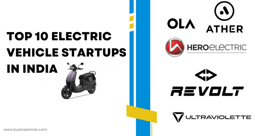 Top 10 Electric Vehicle Startups in india