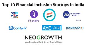 Top 10 Financial Inclusion Startups in India