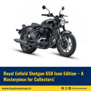 Royal Enfield Shotgun 650 Icon Edition – A Rare Collector’s Gem!