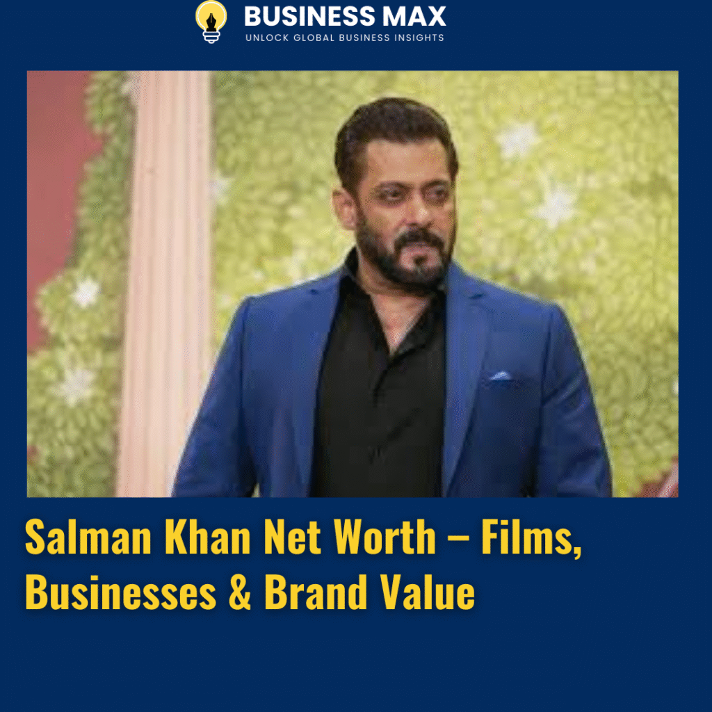 Salman Khan Net Worth – Films, Businesses & Brand Value